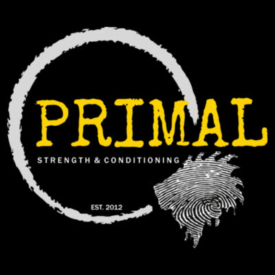 Primal Logo Dark - Mens Lowdown Singlet Design
